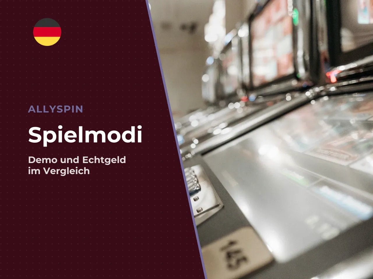 Echtgeldspiel und Demo-Modus richtig unterscheiden. Der