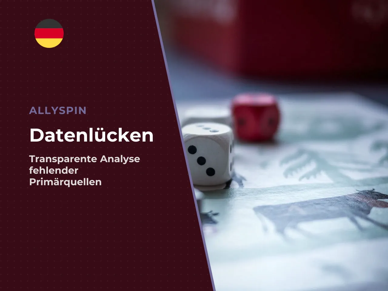 Anhang B offengelegte Datenlücken. Guter Verbraucherjournalismus