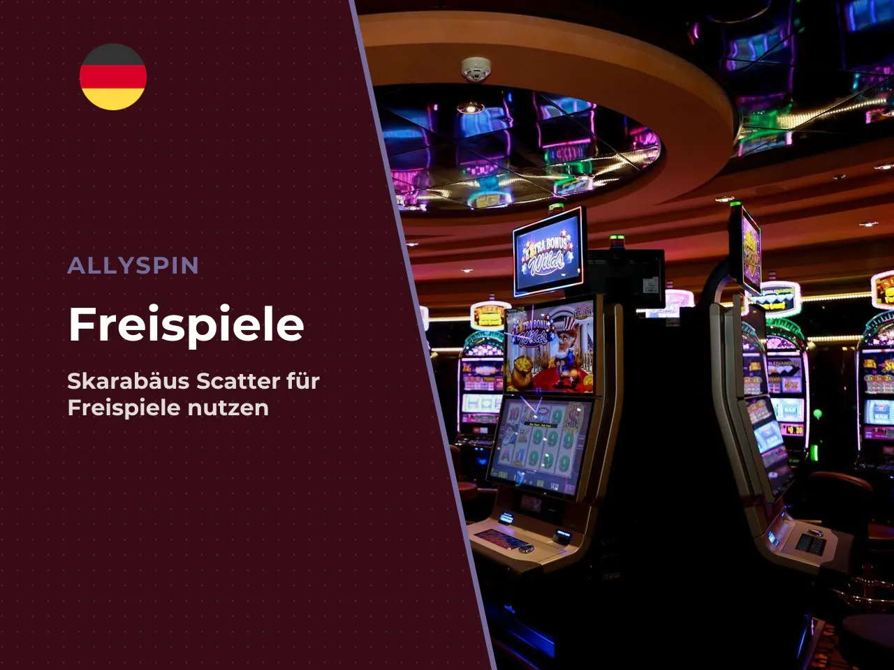 Freispiele auslösen und erneut aktivieren. Der