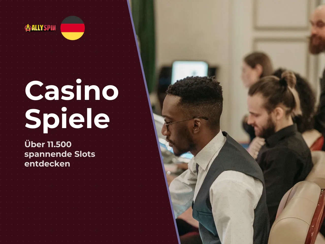 Spiele bei AllySpin Spielautomaten, Jackpot Spiele