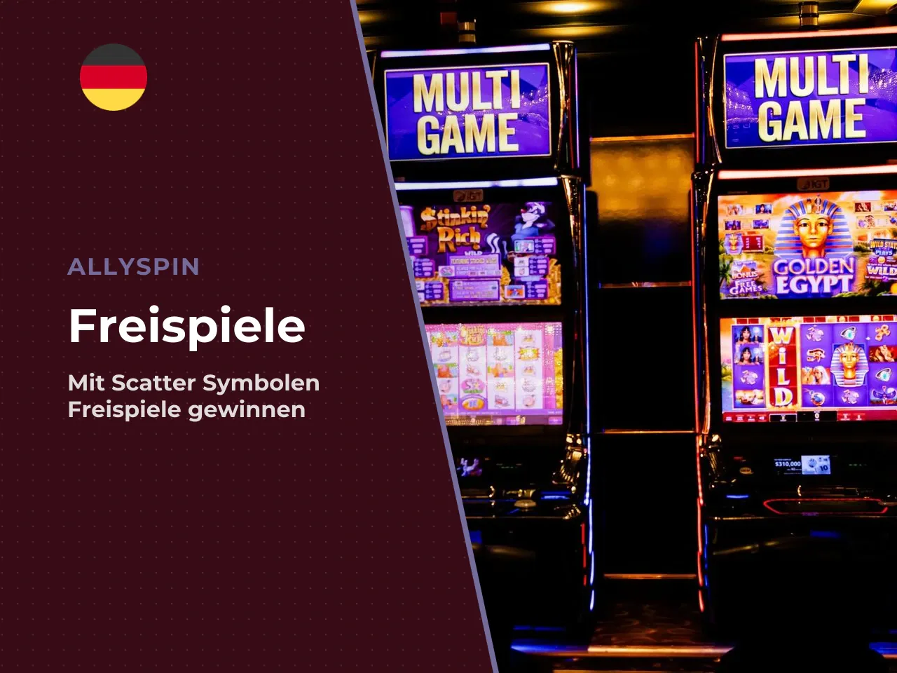 Freispiele über das Scatter-Symbol auslösen. Die