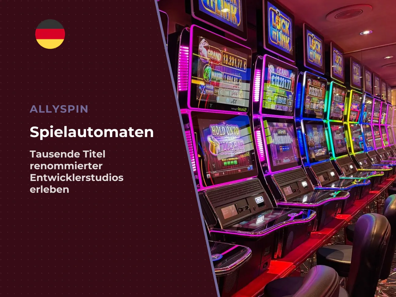 Slots und Spieleanbieter im Allyspin Casino