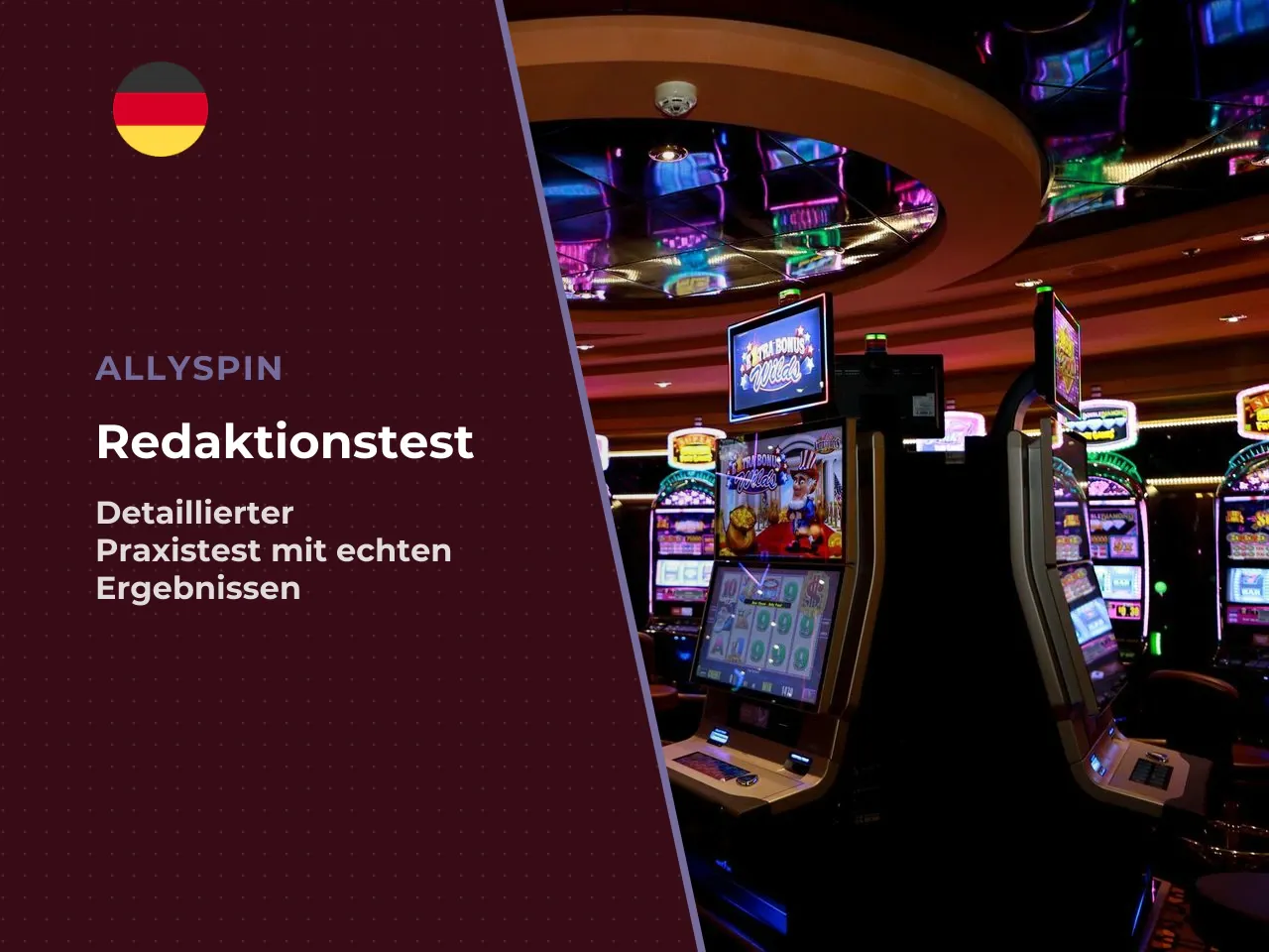 Praxistest der Redaktion 100 Spins protokolliert