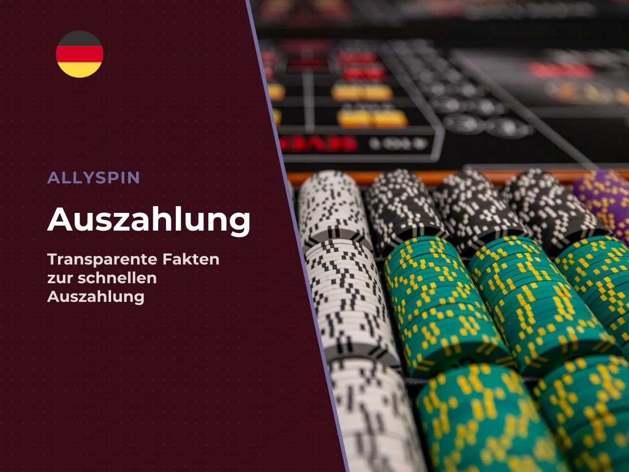 AllySpin Auszahlung Erfahrungen worauf Spieler achten