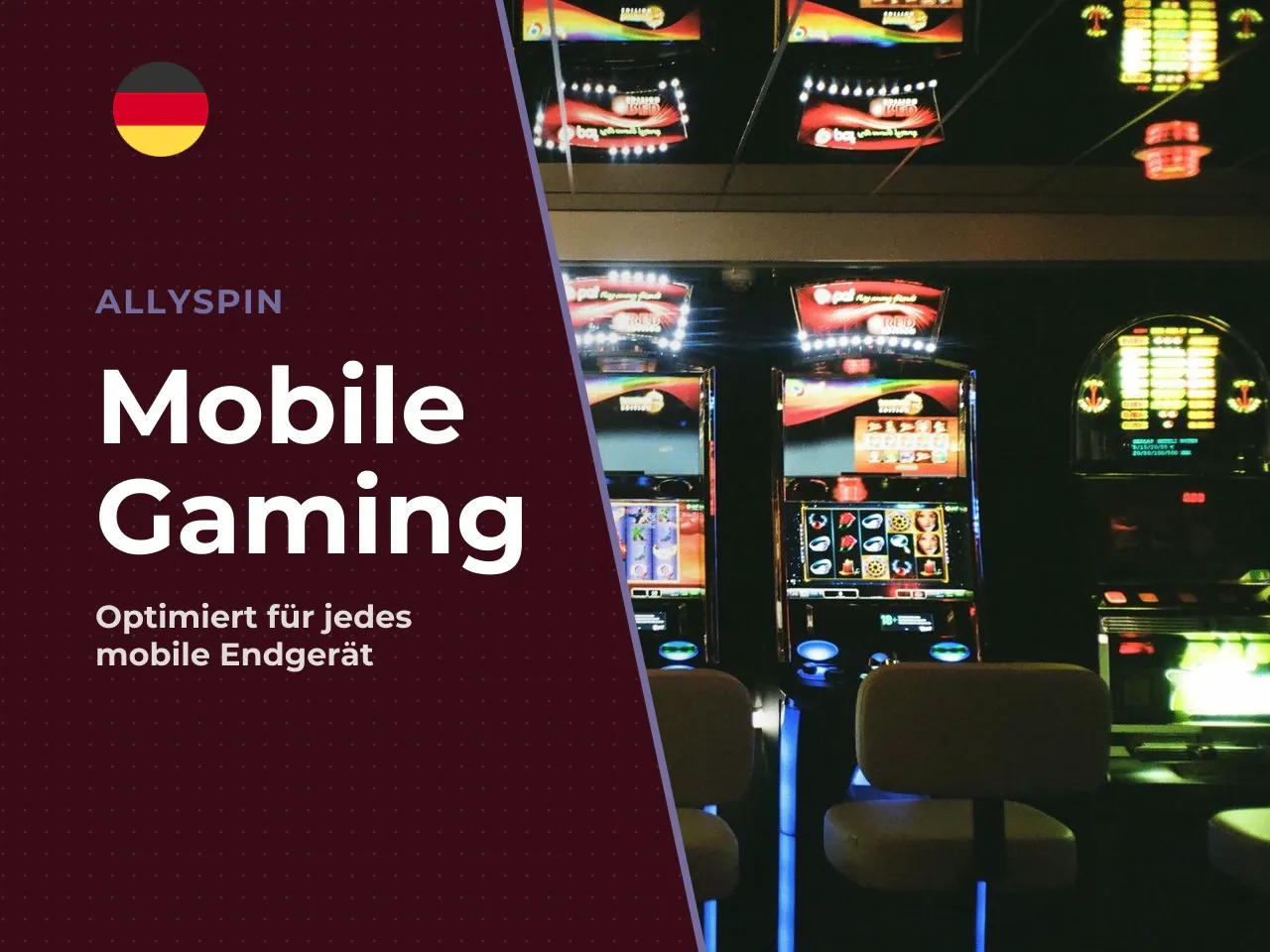 Die Touch-Bedienung ordnet Spin-Button und Einstellungen