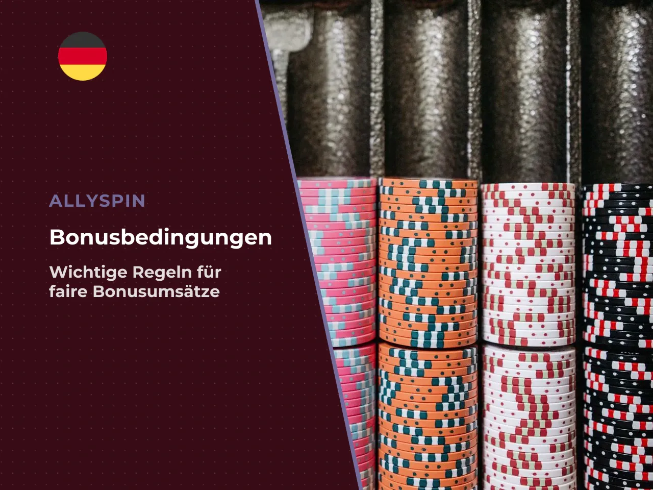 Die sechs Bedingungen, an denen Boni