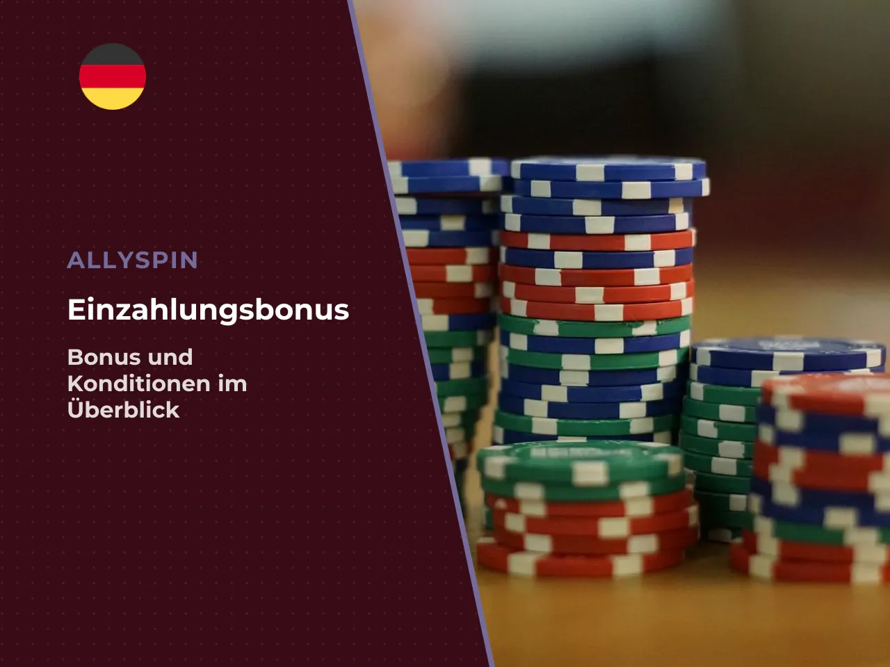 Vor- und Nachteile des AllySpin Deposit
