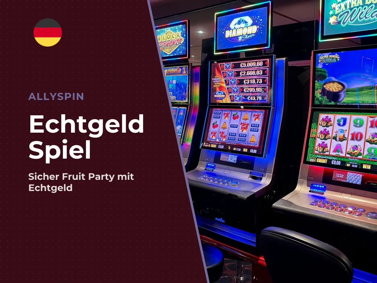 Fruit Party mit Echtgeld im Casino
