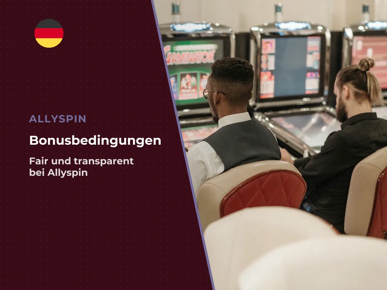 3. Faire Bonusbedingungen Boni dürfen Spielautomaten
