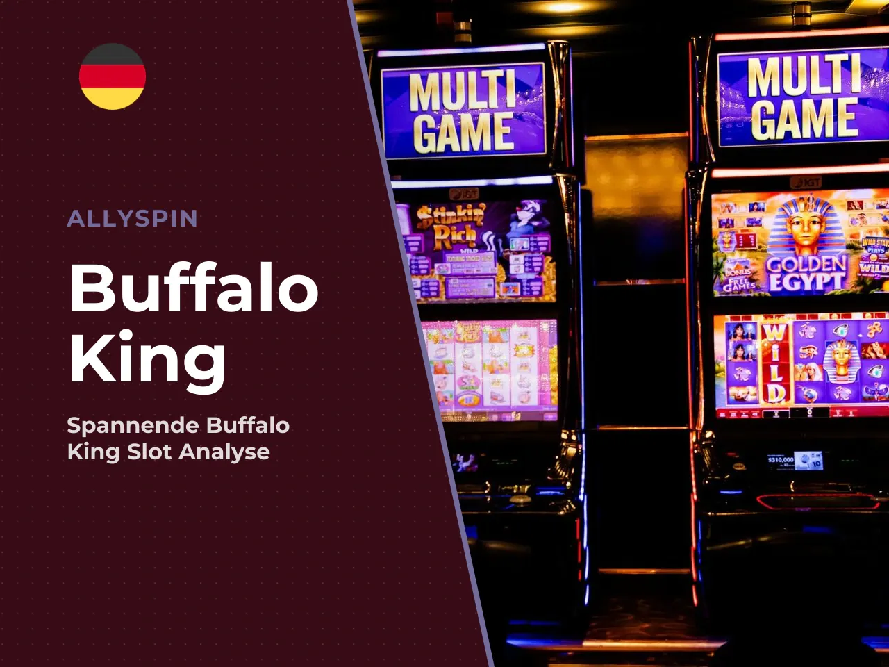 Kostenlos spielen oder Buffalo King Echtgeld
