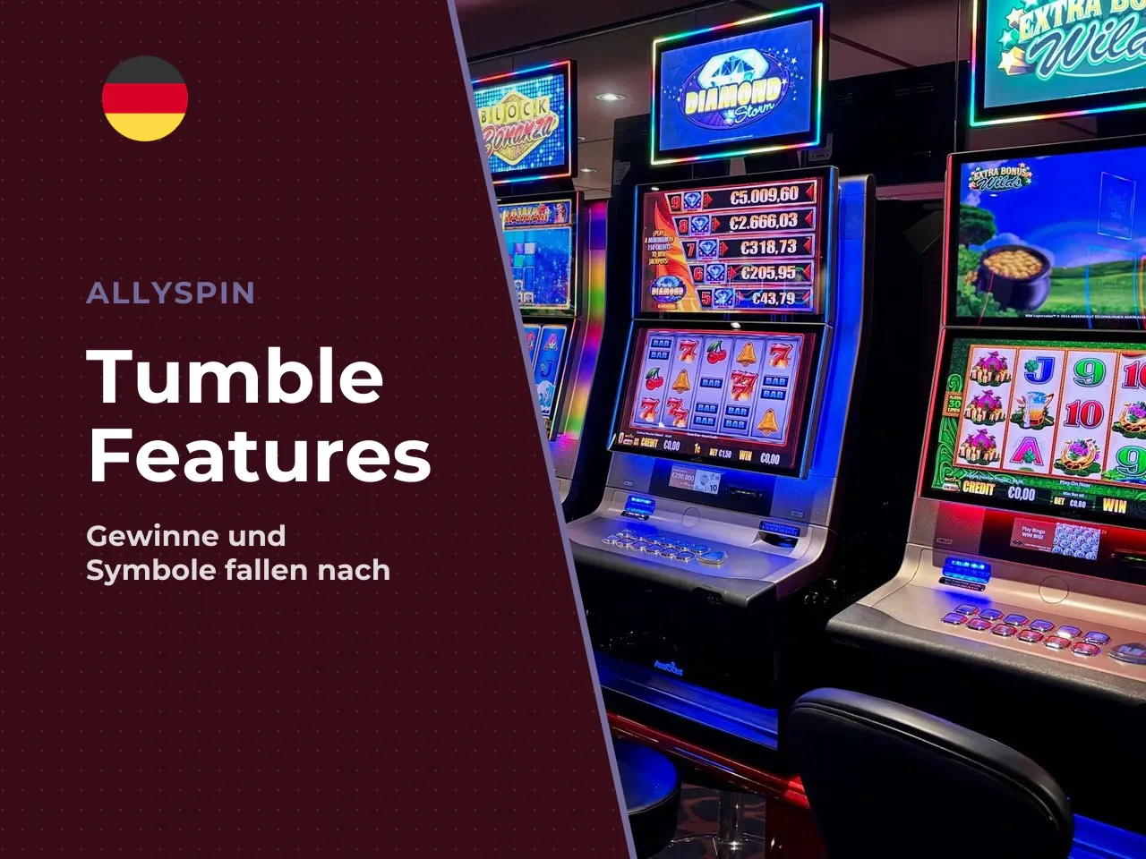 Spins und Tumble Wins im Basisspiel