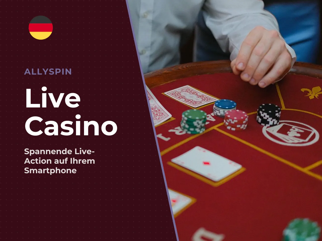 Live Casino und Table Games auf