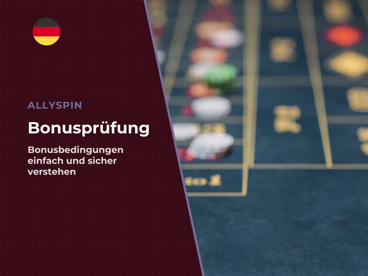 Checkliste Bonusprüfung vor der Aktivierung bei