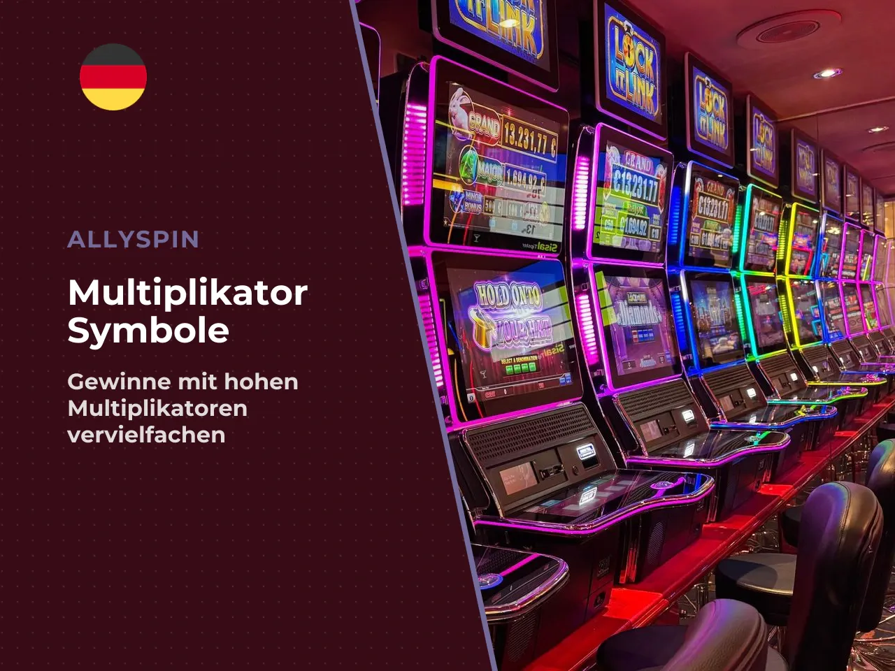 Multiplikator-Symbole Die Kugeln zählen nicht als