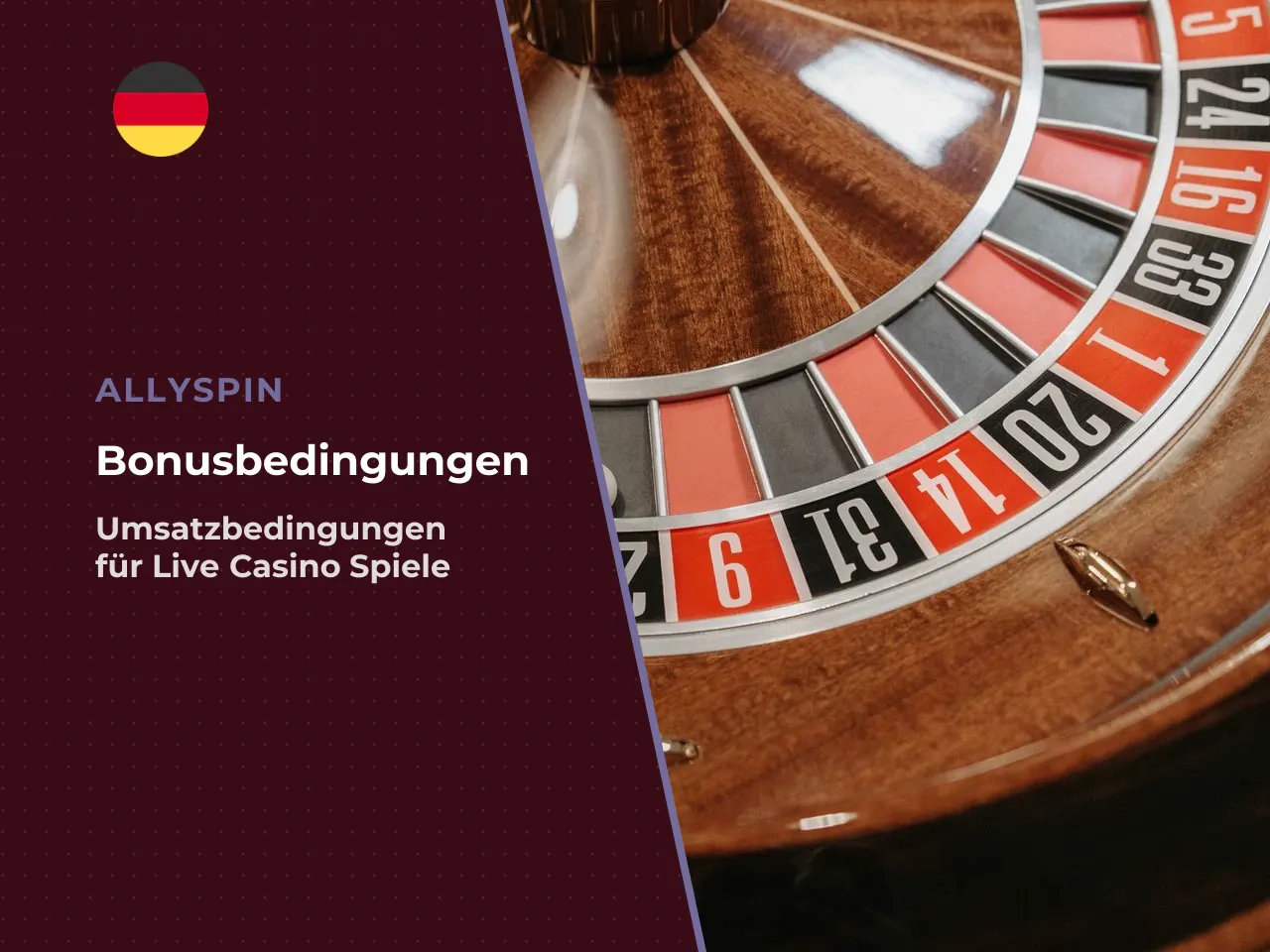 Live Casino und Einschränkungen für Bonusguthaben