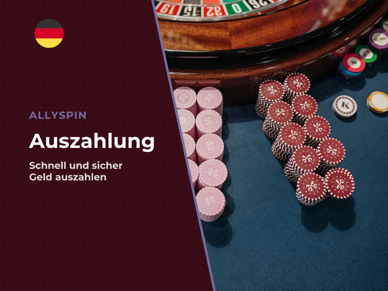Checkliste vor dem Auszahlungsantrag. Neun Punkte