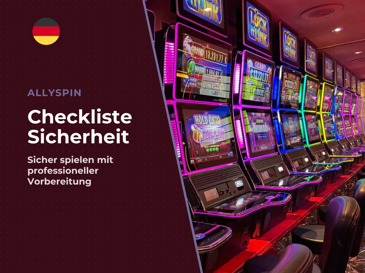 Anhang B Checkliste vor dem ersten